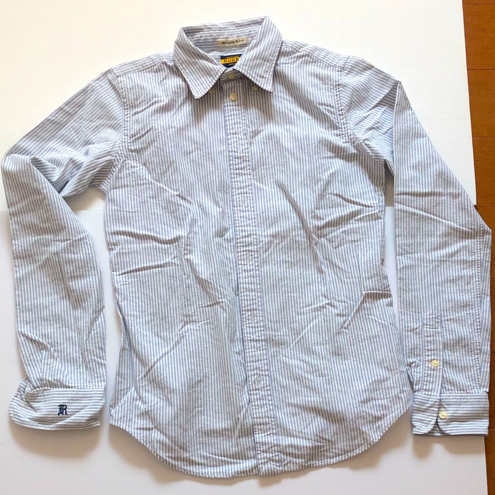 Rugby Ralph Lauren Striped University Oxford